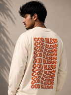 HOSANNA | Blessed Full Sleeve T-Shirt – Ivory Cream