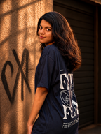 Faith Over Fear Oversized T-Shirt | Psalm 56:3-4