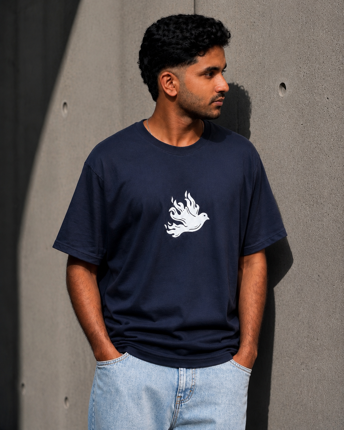 Faith Over Fear Oversized T-Shirt | Psalm 56:3-4