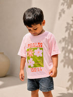 Kids Regular T-Shirt – Psalm 139:14 Floral Faith Edition