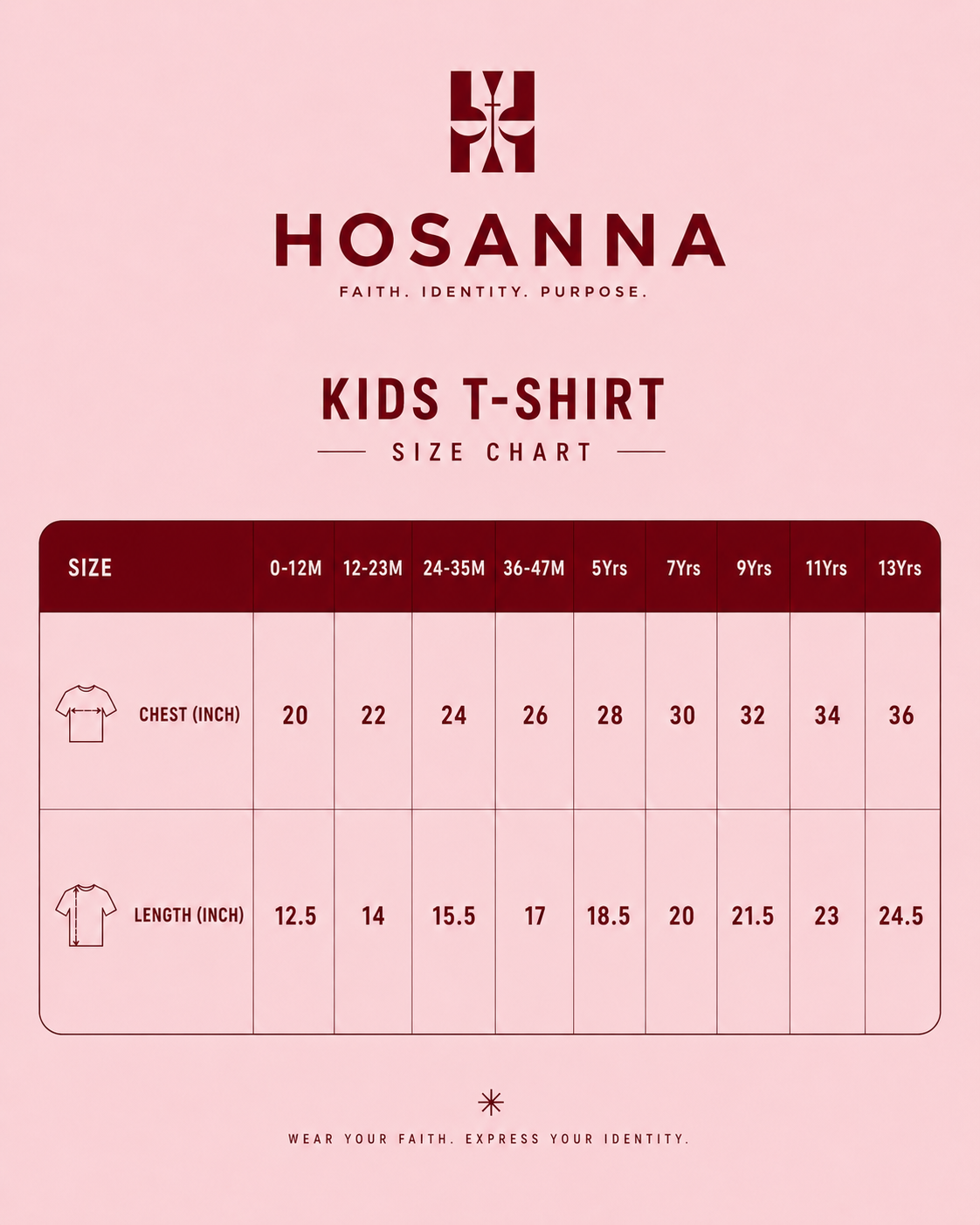 Kids Regular T-Shirt – Psalm 139:14 Floral Faith Edition